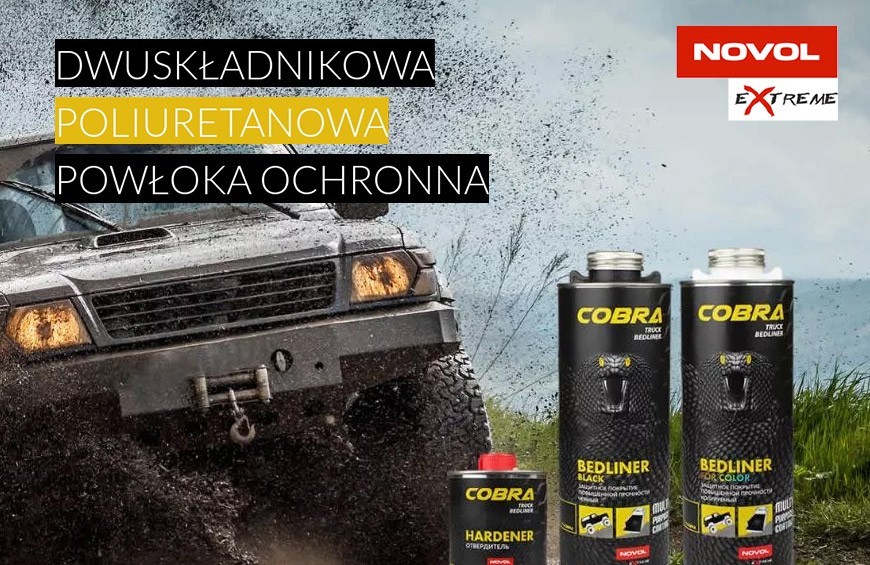 Novol COBRA Truck Bedliner